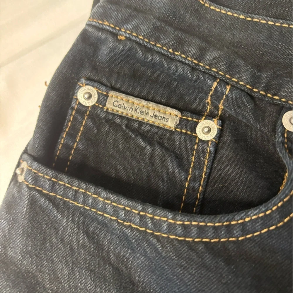 Calvin Klein Dark Blue Boot Cut Jeans Size 8